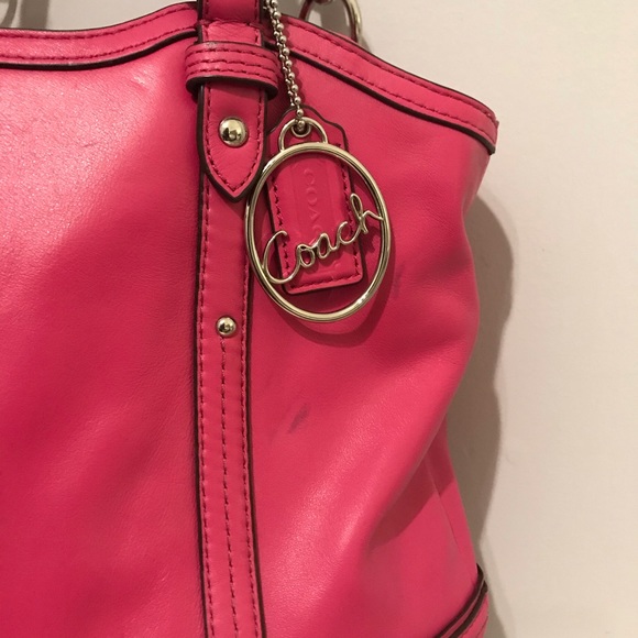 Pink Coach Purse - Picture 2 of 4